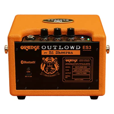 Orange Amplifiers Outlowd ES3 Ed Sheeran 3W Acoustic Guitar Mini Amp image 6