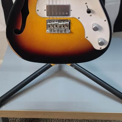 Telecaster Deluxe HH Lightly Aged Relic by AGA 2020s - Vintage Tobacco Sunburst image 1