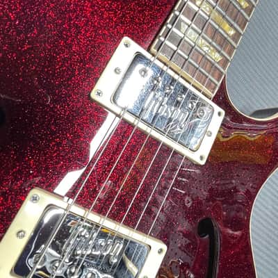 Gibson Les Paul Signature Early 70s custom restoration Ruby Sparkle image 5