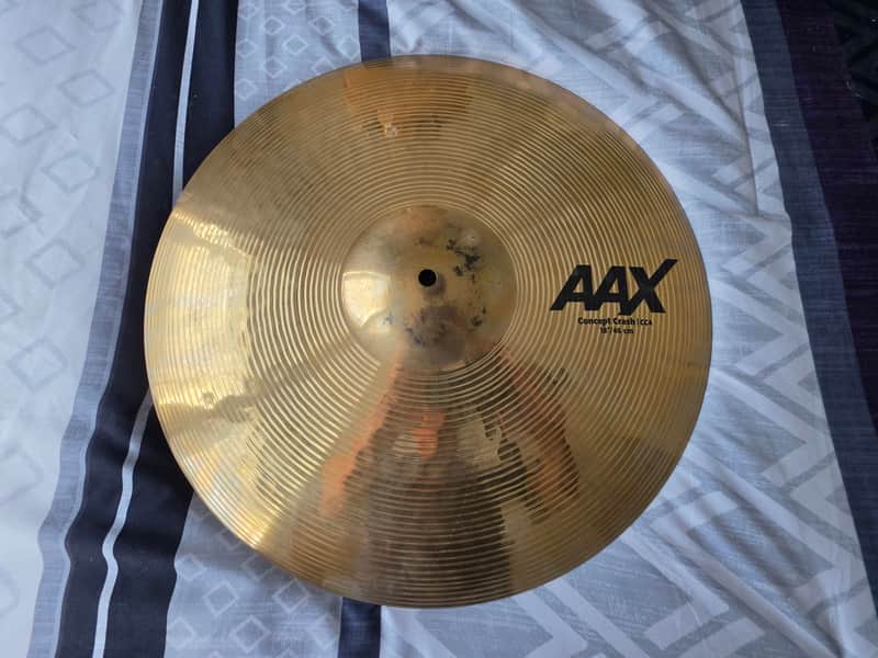 Sabian 18” AAX Crash Cymbal Concept CC4 1265g (RARE!) image 1