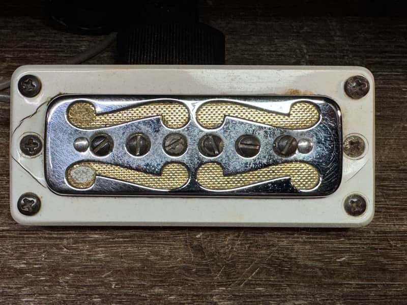 Harmony Rocket Pickup & Ring Dearmond Gold Foil 1966 image 1