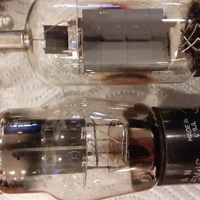 BUMBLEBEE CAPACITORS USED TUBES RCA, GE, PHILLIPS, SYLVANIA 1950s image 4