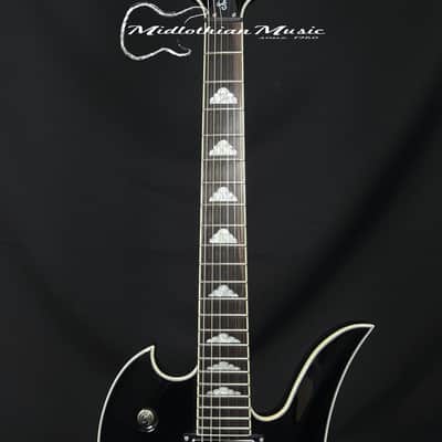 B.C. Rich - Mockingbird Special Electric Guitar - Black Gloss USED image 3