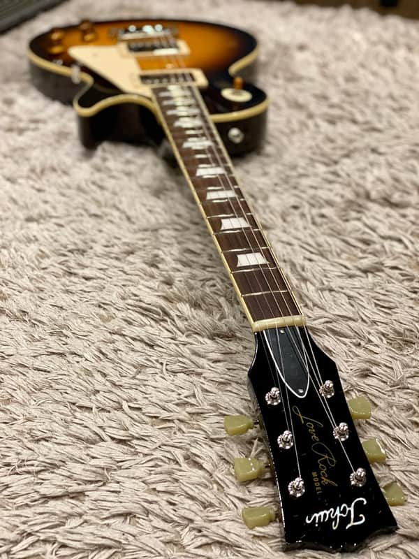 Tokai Love Rock LS-128F BS Vintage Series Japan in Brown Sunburst