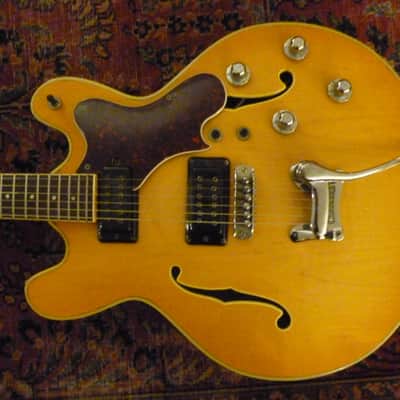 RARE Mosrite Blonde Celebrity Hollowbody 1972? guitar serial #1c0183 image 2