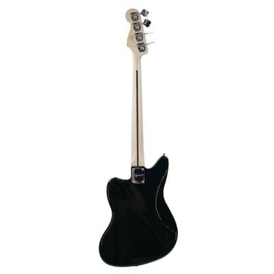 Squier Affinity Series Jaguar Bass H MN Black image 8