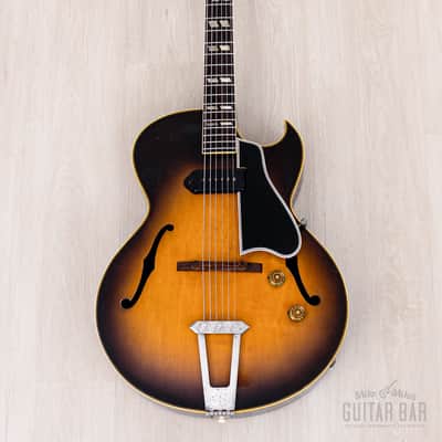 1956 Gibson ES-175 Vintage Archtop Electric Guitar Sunburst w/ P-90, Case image 2