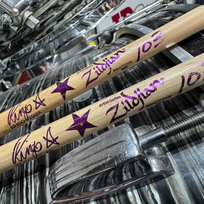 Ringo Starr's Stage Played Signature Drum Sticks. Authenticated!! (#B) image 1