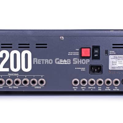 E-mu Systems SP-1200 Model 7030 Original Vintage Gray Sampling Drum Machine Emu SP1200 image 5