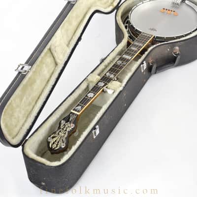 1980s Iida Mastertone Bluegrass Banjo Vega Style image 20
