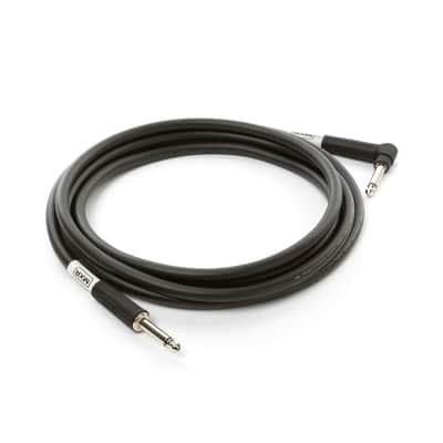 MXR MXR Standard Instrument Cable 10 ft 10-Foot Straight-Right Angled Ins image 3