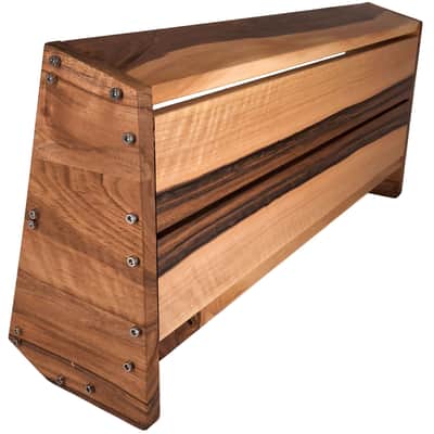 6U / 126hp Eurorack case EVA • Rails + M3 nuts / Walnut / Unpowered image 8