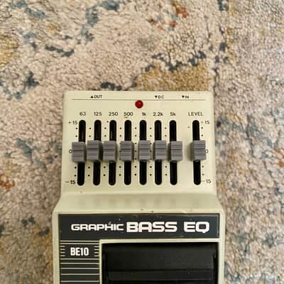 Ibanez BE10 Graphic Bass EQ “Big Faders” MADE IN JAPAN 1985 image 3