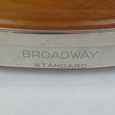 Leedy 6.5x14"June41 Natural 3Ply Maple/Nickel-Brass Broadway Standard Snare Drum image 8