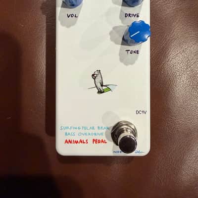 Animals Pedal Surfing Polar Bear Bass Overdrive with BJF Mod 2022 - Present - White image 1