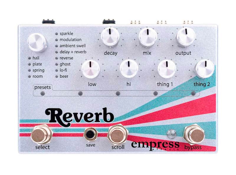 Empress Effects Reverb Pedal [DEMO] image 1