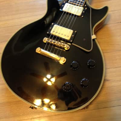Burny RLC-60 les paul custom 1982 Lawsuit museum quality ohsc image 1