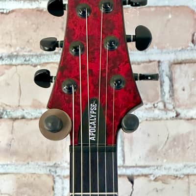 Schecter V-1 Apocalypse 2021 - Red Reign image 3