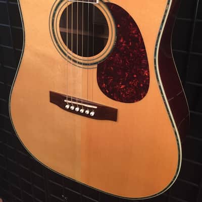 1990’s Sigma by Martin (Korea) DR-41 Dreadnought Acoustic Guitar w/ Hardshell Case image 3