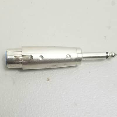 XLR - F to 1/4 in mono Adapter (pin 2 hot) - Hosa or similar brand? image 1