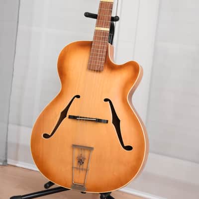 Hopf / Astro Archtop – 1950s German Vintage Jazz Guitar / Gitarre image 3