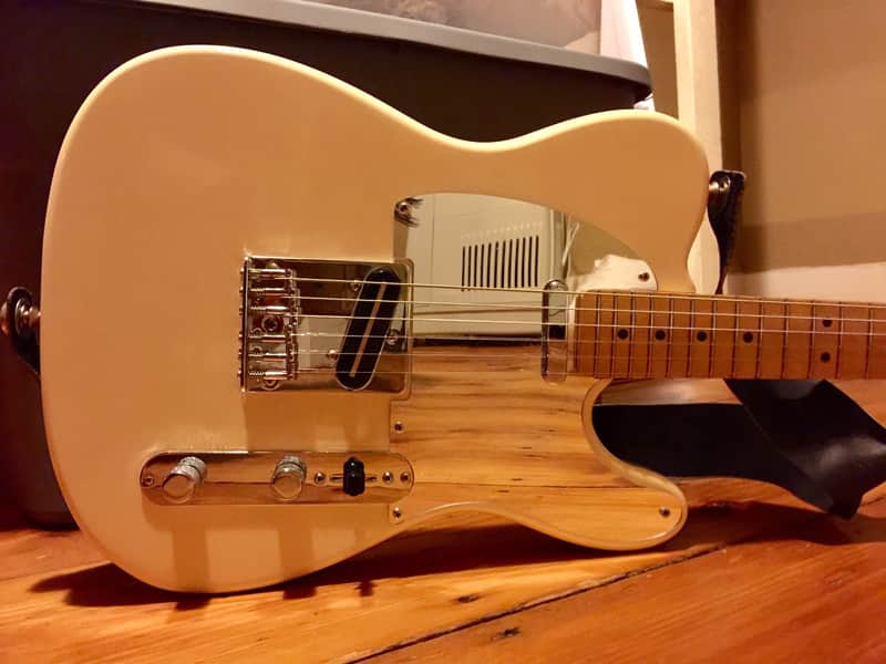 Jeff Buckleycaster Tele Custom Built Warmoth Neck Fender Japan Top Loading Body image 1