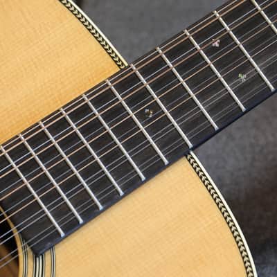 Unplayed! 2024 Martin HD-12-28 12-String Acoustic Guitar Natural + OHSC image 8