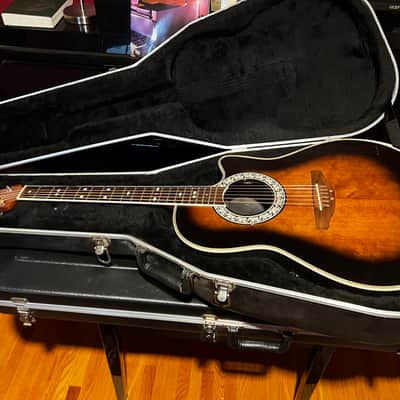 Ovation Celebrity model CC68 1992 - Tabacco Burst image 7