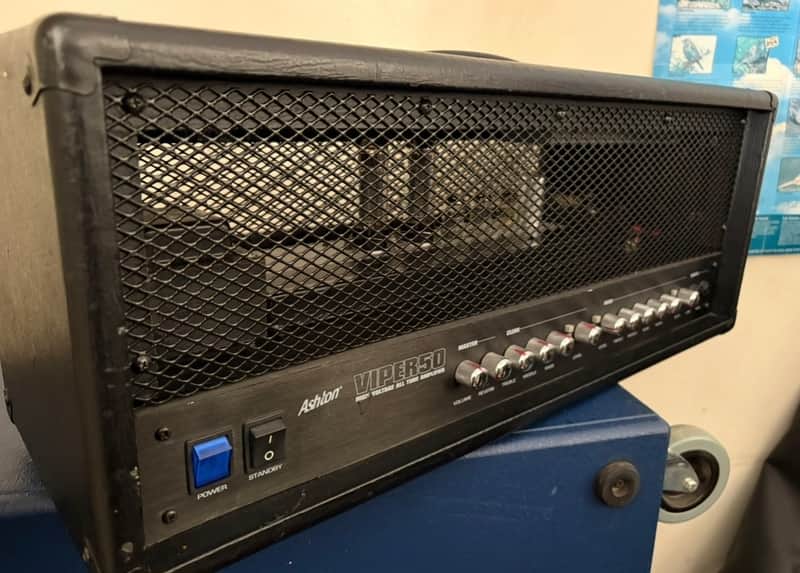 Ashton Viper 50 00s - Electric guitar valve amplifier head image 1