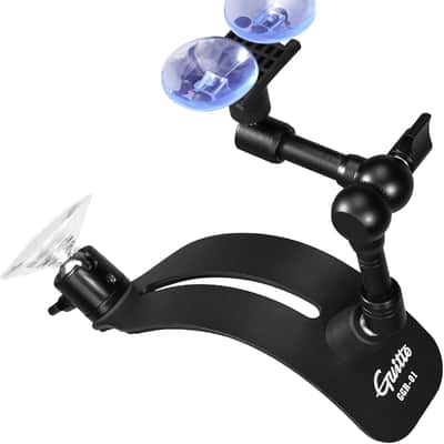 Guitar Balance Support - Classical Guitar Support Foot Stool, Ergonomic Design, Quick Adjustment (Lock) Angle, Suitable for Classical and Acoustic Guitars with Painted Material GGR-01 image 1