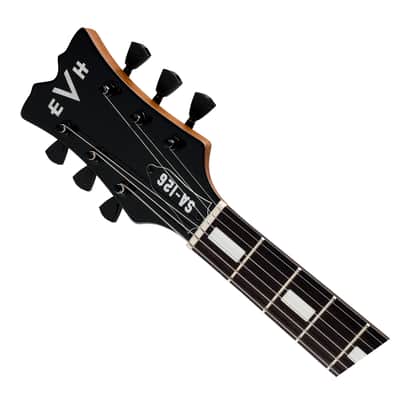 EVH SA-126 Standard Electric Guitar - Piano Black w/ Rosewood FB image 4
