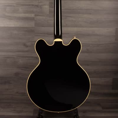 Gretsch Broadkaster® LX Center Block with String-Thru Bigsby® and Gold Hardware, Ebony Fingerboard, Black image 5