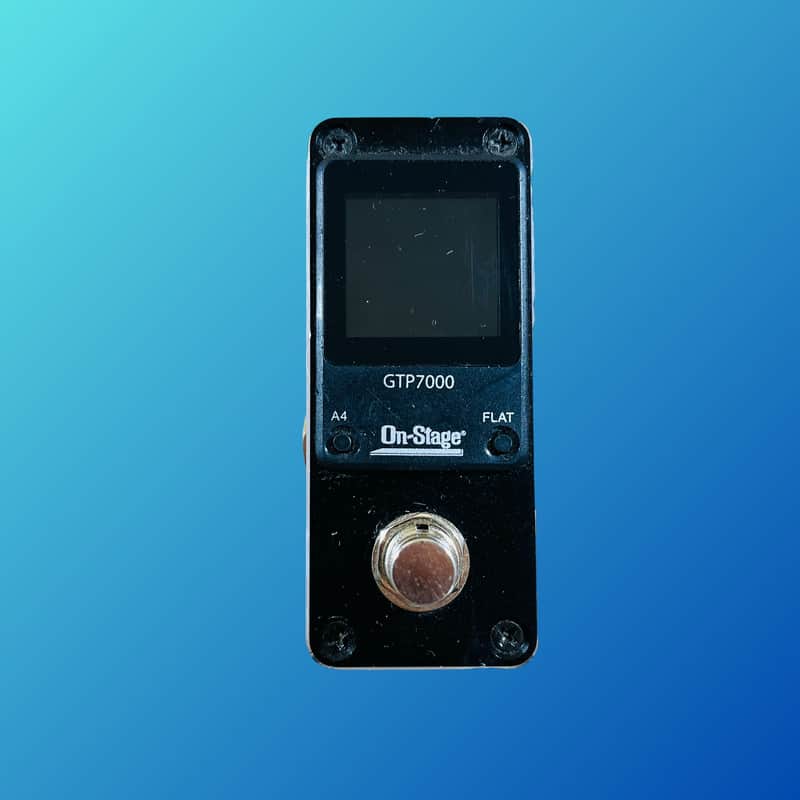 On-Stage GTP7000 Mini Chromatic Tuning Pedal image 1