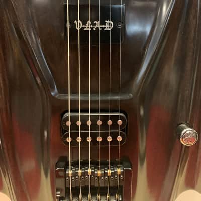 elyra VLAD  special custom guitar made in Germany - one-of-a-kind - brown - single piece worldwide image 22