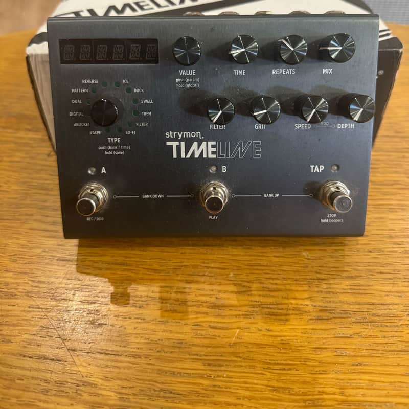 2011 – Present Strymon TimeLine Delay Silver