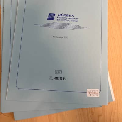 Lot of Sheet music - Berber Edizioni Musicali - Ancona, Italib Berben image 15