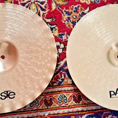 Paiste Alpha Sound Edge 14" Hi Hat Cymbals image 6