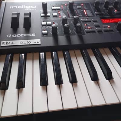 Access Virus Indigo 2 REDBACK LIMITED EDITION only 500 ever made! 37-Key Digital Synthesizer 2010s Black with signature image 22