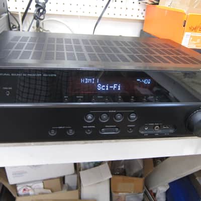 Yamaha RX-V375 Home Theater Receiver 5.1, 500 watts, Remote Control, Ex Sound, 3 HDMI Inputs, NICEI H Black image 2