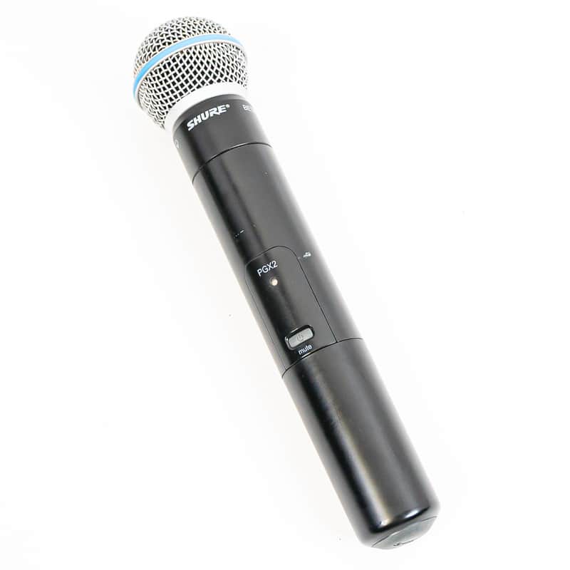 Shure PGX4 with PGX2 Beta 58A 644-622 Wireless Microphone | Reverb