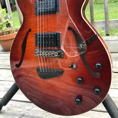 Westville Water M-Ply Plus 2019 Deep Red Brown Burst image 2