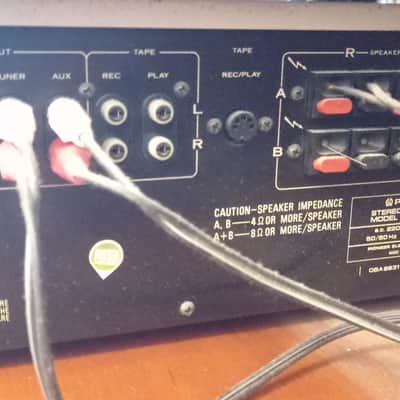 Pioneer SA-606 1978 - amplifier image 5