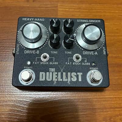 King Tone Guitar The Duellist V1 with Side Jacks | Reverb