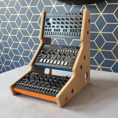 Roland Aira Compact S1 J6 T8 E4 - MDF Triple Stand from Synths And Wood image 5
