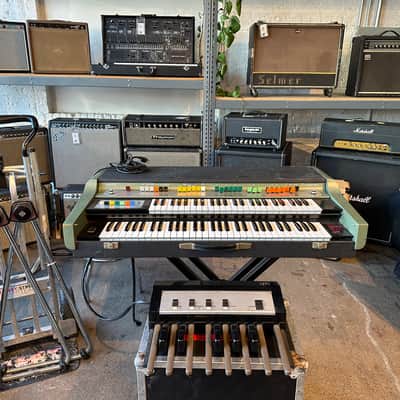 FARFISA VIP 600 with Original Bass Pedal and Stand - RESTORED image 2
