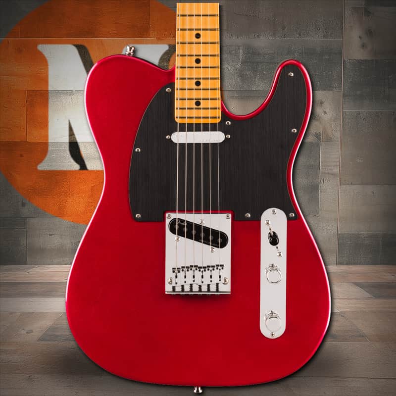 Fender American Ultra II Telecaster Maple Fingerboard - Sinister Red image 1
