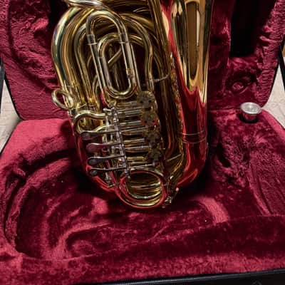 Wessex Mighty Midget TB160 BBb Travel Tornister Pocket Tuba image 8