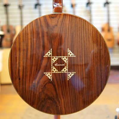 Conrad Japan Tenor Resonator Banjo Early 1970s w/Pickup, Original Hard Case image 3