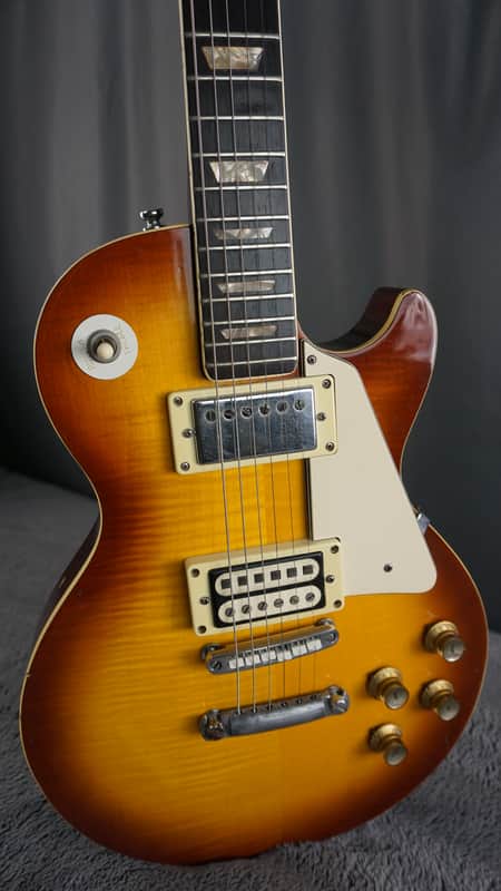 Greco Les Paul Custom - Quilted Honey Burst MIJ image 1
