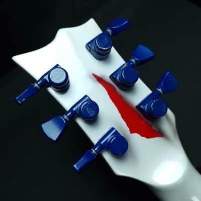 ESP LTD EC-1000 Deluxe Custom Union Jack Flag finish Seymour Duncan Distortion pickups + hardcase image 19
